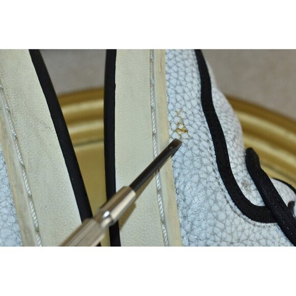 Nike Vandal High Men's Shoes Size 9 White/Black Basketball Sneakers 621187-100 - Picture 10 of 14